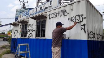 Penyebab Warga Demo Tutup Jalan hingga Tulis Pos Dishub Tangerang Jadi Pos Pungli