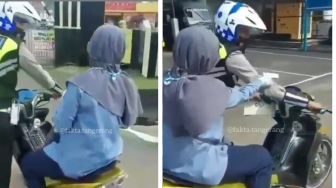 Propam Periksa Polantas Genit yang Goda dan Minta Nomor HP Pemotor Wanita di Tangerang