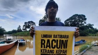 Protes Sungai Tercemar Racun, Warga Santan Kaltim Surati Investor Perusahaan Batubara