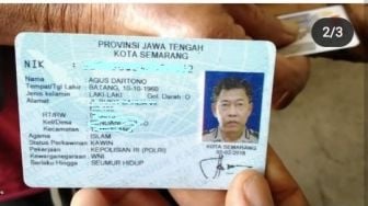 Manusia Silver Ditangkap Petugas, Netizen Terenyuh Lihat Pekerjaan di KTP