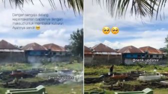 Viral Anak Diduga Bakar Kuburan Ayah, Kesal karena Pembagian Warisan