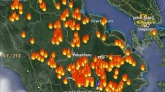 92 Titik Panas Terpantau di Sumatera, Riau Sumbang 16 Titik