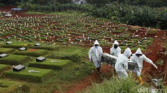 Kasus kematian Covid-19 terkini: Jatim terbanyak