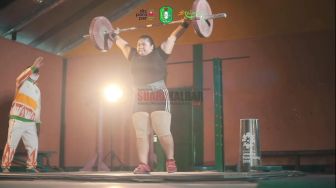 Lifter Angkat Besi Kalbar Siap Bertanding PON XX Papua