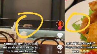 Ada Tikus dan Ulat Saat Makan di Restoran, Video Perempuan Ini Mendadak Viral