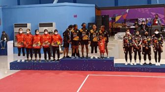 Sepak Takraw Putri Sulawesi Selatan Raih Perak PON Papua