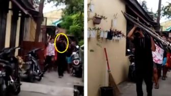 Viral Maling Besi dapat Perlakuan 'Spesial' dari Warga, Diarak Sambil Dinyanyikan Lagu Ini