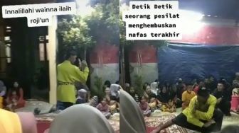 Viral Video Detik-detik Pesilat Meninggal Saat Beraksi, Reaksi Penonton Jadi Sorotan