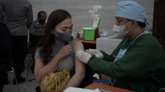Capaian Vaksinasi Covid-19 di Riau Baru 60 Persen Lebih