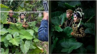 Viral Foto Pre-wedding Bertema Alam di Tengah Kebon, Hasilnya Bikin Takjub Warganet