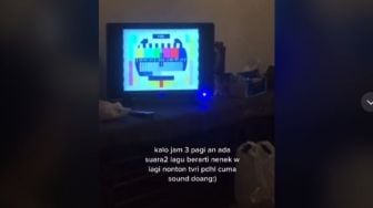 Nonton Pukul 3 Dini Hari, Nenek Ini Hanya Pandangi Logo Stasiun TV