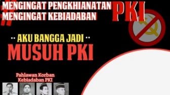 Link Download Twibbon Peringatan G30S PKI Tulisan Aku Bangga Jadi Musuh PKI