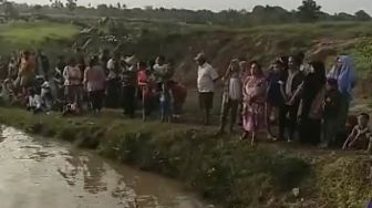 Bocah Perempuan Hilang saat Mandi di Danau Bekas Galian Pasir Desa Klebet