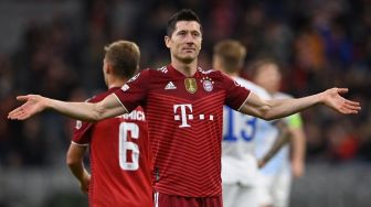 Bayern vs Dynamo Kyiv: Robert Lewandowski Memang Monster!