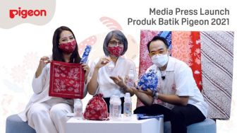 Hari Batik Nasional: Unik Banget Ada Botol Susu Bermotif Batik