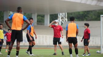 Timnas Indonesia vs Taiwan: Shin Tae-yong Belum Geber Latihan Evan Dimas dkk