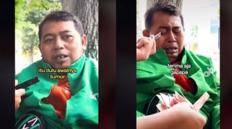 Netizen Nangis Massal, Viral Kisah Ojol Kerja di 2 Perusahaan, Istrinya Kanker Payudara