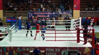 Taklukkan Tuan Rumah, Atlet Jabar Nur Saadah Melaju ke Babak Final Muaythai PON 2021