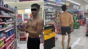 Viral Pria Atletis Beli Pembalut di Minimarket, Netizen Klepek-klepek: Tampan, Pemberani