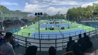 Tiga Petenis Jabar Raih Kemenangan di Babak Penyisihan PON 2021 Tenis