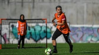 Tersisih karena Taliban,Tim Sepak Bola Putri Afghanistan Disambut di Portugal