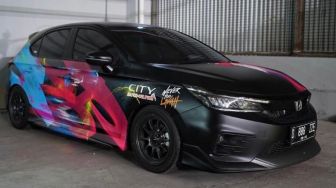 Tampilan Stylish Honda City Hatchback RS Setelah Dimodifikasi