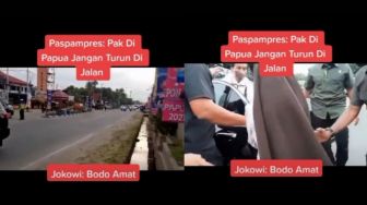 Viral Jokowi Mendadak Temui Biawati di Jalan Papua, Netizen Histeris: Dalam Nama Yesus!