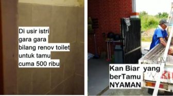 Top Viral: Pria Nyaris Diusir Istri Gegara Renovasi Toilet Tamu, Syok saat Ada Gambar Ini