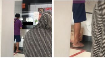 Pria Bersandal Jepit datangi Bank Bawa Kardus Micin, Adegan di Depan Teller Bikin Insecure