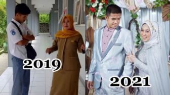 Viral, Seorang Murid Menikahi Gurunya, Terpaut Usia 15 Tahun!