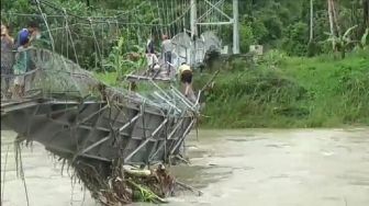 BBPJN Pantau Jembatan Sungai Muzoi yang Ambruk di Nias Utara