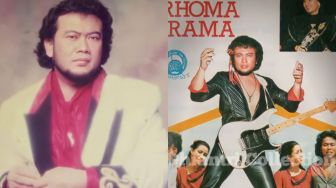 10 Gaya Rhoma Irama Saat Muda, Ikonik dengan Setelan Kulit Ketat hingga Jubah