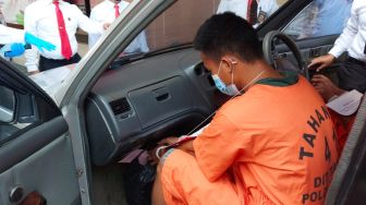 Sabu 3 Kg asal Sumbar Gagal Beredar di Palembang, Dua Kurir Ditangkap