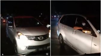 Viral Video Pengendara Mobil Hadang Laju Ambulans yang Lawan Arah, Teriak Emosi: Mikir!