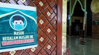 Tanjungpinang PPKM Level 1, Salat Berjamaah Tidak Berjarak Lagi