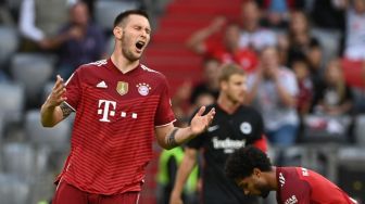 Bayern Muenchen Akhirnya Kalah Juga, Tumbang 2-1 di Markas Frankfurt