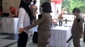 Viral Satpol PP Sentuh Bagian Sensitif Wanita saat Pemeriksaan Masuk Lokasi Tes Calon ASN