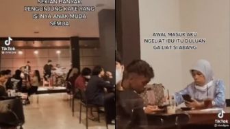 Viral Cowok Habiskan Waktu dengan Ibu di Kafe Anak Muda, Netizen Meleleh: So Sweet Banget