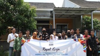 Dihadiri Wabup, KIPP Kuningan Gelar Rapat Kerja di Pesona Alam Cipari