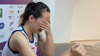 Tim Basket Putri Jawa Tengah Gagal Menang di PON Papua, Nikita Shallom Berurai Air Mata