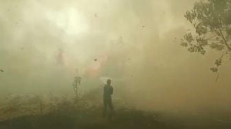 39 Titik Panas Terpantau di Riau saat Musim Hujan Tiba, Sengaja Dibakar?