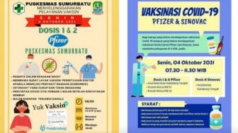 Jadwal dan Lokasi Vaksinasi COVID-19 Kota Bekasi 5 Oktober 2021, Ada di 5 Tempat
