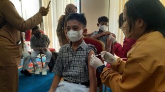 Pemkot Bontang Kebut Vaksinasi Pelajar Sekolah Dasar Jelang PTM