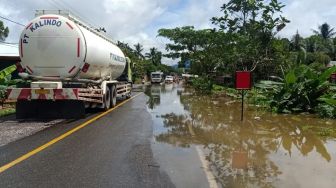 Sungai Meluap, Puluhan Rumah di Kabupaten Tabalong Kalsel Terendam