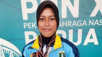 Terpaut Satu Poin, Atlet Panahan Kontingen Banten Raih Medali Perak