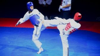 Cabor Taekwondo Kontingen Banten Sumbang Tiga Medali di PON XX Papua