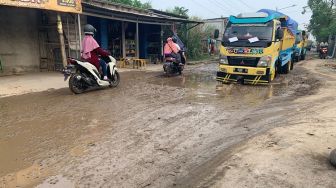 2 Tahun, Jalan Raya Kali CBL Rusak Tak Diperbaiki Jadi Rawan Kecelakaan dan Kejahatan