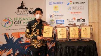 Bos Sharp Indonesia Sabet Penghargaan di Ajang Nusantara CSR Award 2021