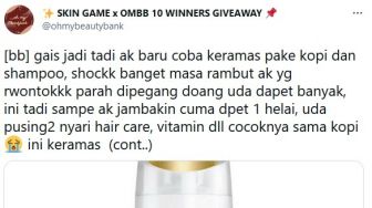 Viral Kopi Sachet Dicampur Sampo Bisa Atasi Rambut Rontok, Dokter Kulit Buka Suara!