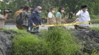 Cemari Sungai Cilamaya, Pabrik Tepung di Karawang Disegel